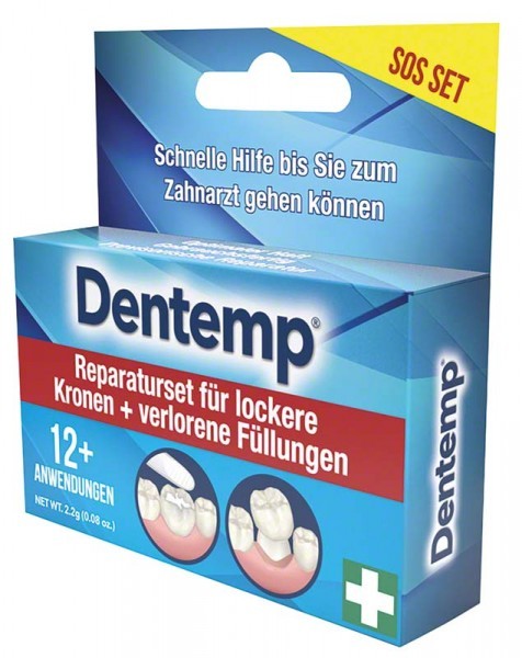 Dentemp® Reparaturset für lockere Kronen + verlorene Füllungen